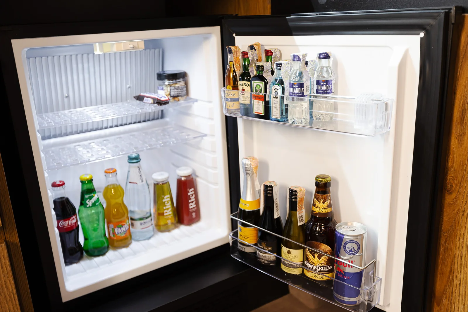 Мінібар меню